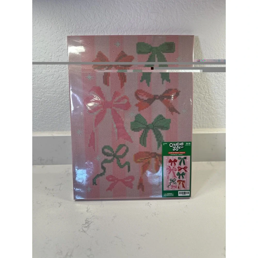 Hobby Lobby Creative Life 2026 Christmas Bows Diamond Art Kit 6354864 NEW
